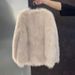 Fox Fur Coat Femininity Versatile Fur Coat Short Coat_ecoleips.com