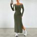 Women's Clothing Simple, Elegant And Fashionable Spring/summer Commuter Style Suspender Dress Two Piece Set_ecoleips.com