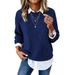 2026shein Cross-border European American Independent Site Autumn And Winter Long-sleeve Round-neck Casual_ecoleips.com