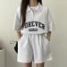 Women's Clothing Fashion Suit For Women In Summer Sleeveless Hooded Striped Knitted Top High Waist Wide Leg Pants Two Piece Suit_ecoleips.com