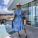 European And American Cross-border Women's Clothing 2026 Spring-summer New Fashion Waist-cinching Simple Round-neck_ecoleips.com