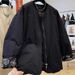 girl High-end Retro Unique Stylish Round Neck Jacket Winter, Lazy Relaxed Casual Cotton Coat For Women, Autumn And Winter_ecoleips.com
