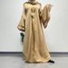 Verve Dubai Women's Fashion Elegant Cardigan Robe Double Layer Bell Sleeve Two-Piece Set With Inner Skirt K205_ecoleips.com