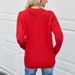Women's Clothing autumn and winter hot selling round neck pullover sweater ladies knitted sweater solid color long sleeve hollow sweater_ecoleips.com