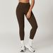 Women's Clothing Running Naked Quick Drying Fitness Pants Breathable Outer Wear Tight Sports Pants High Waist Hip Lifting Yoga Pants_ecoleips.com