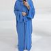 Verve Loriya 2025 Turkey Dubai Solid Color Trim Cardigan Dress Three-Piece Set LR693_ecoleips.com