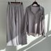 Women's Vintage 2 Piece Set High Waist Loose Trousers Cotton Linen Blend Shirt Pants Outfit Plus Size_ecoleips.com