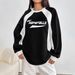 AD677 European And American Cross-border New Style Patchwork Color-blocking Sweatshirt Round Neck, Suitable For Autumn,_ecoleips.com