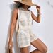 Women's Clothing New Hand Knitted Vest Loose Casual Seaside Vacation Two Piece Set_ecoleips.com