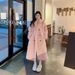 Autumn And Winter New Imitation Rabbit Fur Thickened Warm Temperament Extended Plush Coat Fluffy Jacket Suit Collar_ecoleips.com