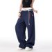 American Jennie Jazz Hip Hop Sports Women's Straight Loose Street Dance Pants_ecoleips.com