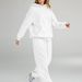 Aria Basics 2025 European American Foreign Trade Autumn And Winter New Women's 2-Piece Casual Knitted Hooded Sweatshirt Set_ecoleips.com