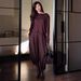 Spring New Style Women's Clothing Set Solid Color Round Neck Long Sleeve Top And Wide Leg Pants_ecoleips.com