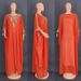 European And American Cross-border Arabic Long Robe Women's Abaya Chiffon Dress With Embellishments, Dubai Plus-size_ecoleips.com