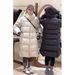 girl Girl Yimo Korean Version Thickened Slimming Long Jacket For Women 2025 New Small Size Design White Duck Down Coat_ecoleips.com
