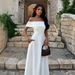 DiYun Elegant Strapless Long Dress for Women European American Style Spring Summer 2026 Independent Amazon Website Cross Border_ecoleips.com