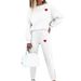 Women's Clothing Fashion Suit Autumn And Winter Leisure Printing New Style Printing_ecoleips.com