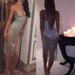 One Piece European And American V Neck Sexy Suspenders Backless Short Skirt Nightclub Glittery See Through Dress For Women_ecoleips.com
