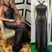 Sexy Halter Neck Backless Sequin Dress Women's Evening Gown_ecoleips.com