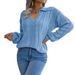 2023 Autumn And Winter Casual Lapel Twist Lantern Sleeve Knitted Sweater Women's Fashion_ecoleips.com