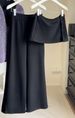 K Thick And Detachable Fart Curtain Casual Pants With A Sense Of Design, Women's New Layering Style, Slimming And Flared Pants_ecoleips.com