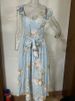 2023 Summer New European And American Cross-Border Fashion Floral Print French Retro Waist-Cinching Strap Dress_ecoleips.com