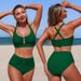 Women's Two Piece Swimsuit Bikini Sexy Style Vacation Wear Regular Size Polyester Spring/Autumn Summer Winter_ecoleips.com
