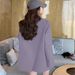 Women's Grey Suit Jacket Petite Style Design High End Casual Spring Autumn New Fashion_ecoleips.com