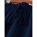 plus Size Straight Leg Casual Pants Summer Beach Style Solid Color Comfortable Loose Wide Leg Women's Clothing_ecoleips.com
