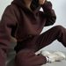 Women's Hooded Sweater Set Two-piece Set_ecoleips.com