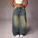 American Retro High Waist Loose Wide Pants Autumn Winter New Straight Leg Jeans For Women_ecoleips.com