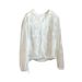 Women's White Lace Embroidered Hooded Cardigan Sun Protection Loose Fit Chic Stylish Outerwear_ecoleips.com
