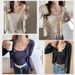 Modal Cardigan Versatile Thin Jacket Casual High-End Feel Sunscreen Clothing Air Conditioning Shirt_ecoleips.com