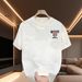 Men's High Quality 100% Pure Cotton Short Sleeved T-Shirt Trendy Loose Fit Casual Sophisticated Stylish Versatile_ecoleips.com
