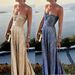 Women's new sexy bust-wrapped gilding party dress INS casual swing dress_ecoleips.com