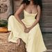 Summer Fashion: Red Strapless Dress With A Fitted Waistline For Women_ecoleips.com