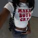 Women's Clothing Women's Street Print Short T-Shirt Tops Style Casual Fashion Summer Top For Formal & Casual For Women_ecoleips.com
