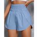 2025s 2025 Spring Summer New Women's High Waist Elastic Loose Sports Casual Shorts_ecoleips.com