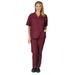 Women's New Solid Color Pocket V-neck Nursing Work Clothes Nursing Clothes Nurse Clothes Two-piece Set For Women_ecoleips.com