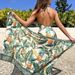 Women’s Clothing triangle sexy one piece tropical print swimsuit female two piece set_ecoleips.com