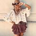Women's Knitted Sun Protection Cover Up Top Hollow Out Spring Summer New Clothing Russian_ecoleips.com