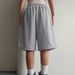 AD140 Spring/Summer New Loose Comfortable Casual Leisure Versatile Sports Wide-Leg Tie-Waist Pocket Shorts_ecoleips.com