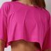 Women's Clothing Summer Sports Style T-Shirt Running Fitness Short-Sleeved Yoga Crop Top_ecoleips.com