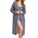Women's High Waist Bikini Set With Cover-Up – Push-Up Ruffled Swimwear Trio In Khaki/Slate Gray/Peacock Blue_ecoleips.com
