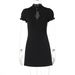 French-style Bodycon Nightclub Dress For Women, 2026 Spring New Product, Sexy Slimming, Bust-revealing, Short-sleeved_ecoleips.com