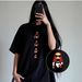 100% Pure Cotton Short-sleeve T-shirt, Summer American Style, Unique Niche, Comfortable For Outer Wear, Loose And_ecoleips.com