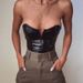 Women's Clothing Autumn And Winter New Women's Clothing Creative Backless Sexy Slim PU Jumpsuit For Women Drop Shipping_ecoleips.com