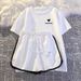 Women's Clothing Milk Silk Loose Trendy Short Sleeved Shorts Two Piece Set Casual Sports All Match Suit_ecoleips.com