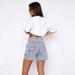 Streetwear Denim Cargo Pants For Women - Straight Leg Washed Jeans | Mid Rise | Utility Pockets | Light Blue, Dark Blue, Vintage Wash | S/M/L/XL_ecoleips.com