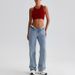 Women's Ribbed Sleeveless Sports Top Spring Summer New Arrival Can Be Worn as Outerwear for Pilates And Yoga_ecoleips.com